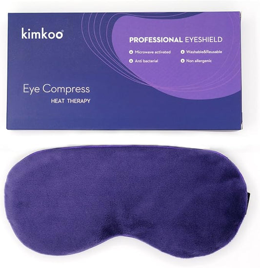 Moist Heat Eye Compress&Microwave Hot Eye Mask for Dry Eyes，Heated Eye Mask Natural and Healthy Therapies