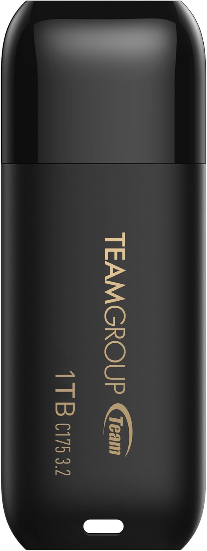 TEAMGROUP C175 1TB USB 3.2 Gen 1 (USB 3.1/3.0) Read 100MB/s Flash Thumb Drive, External Data Storage Memory Stick Compatible with Computer/Laptop/Desktop/PC Matte Black TC17531TBB01