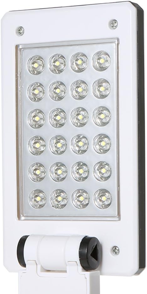 Foldable LED Desk Lamp Portable LED Table Lamp Folding Light Sensitive Touch Control 3 Levels Adjustable Brightness Battery and USB Powered for Travel Reading Studing Home Office School