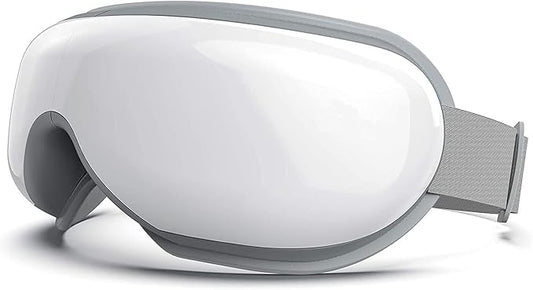 Eye Massager with Heat - Smart Heated Mask with Bluetooth Music for Relaxation - Reduces Eye Strain & Fatigue - Ideal Birthday & Christmas Gifts for Women