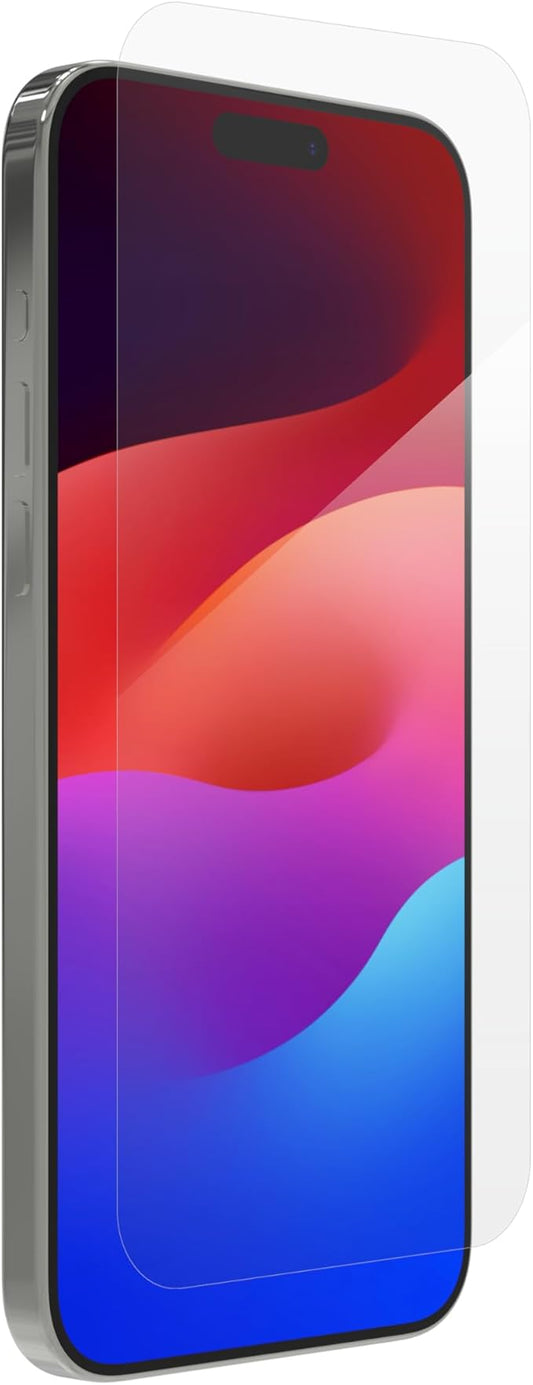 ZAGG XTR3 iPhone 15 Pro Max Screen Protector - Glass, Blue-Light Filtration, 10X Stronger, Edge-to-Edge Protection, Scratch & Smudge-Resistant Surface, InvisibleShield, Easy to Install