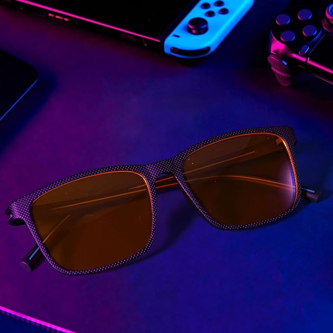 99% Blue Light Blocking Glasses Men Women Lightweight Frame Computer TV Gaming Eyeglasses Reduce Eyestrain