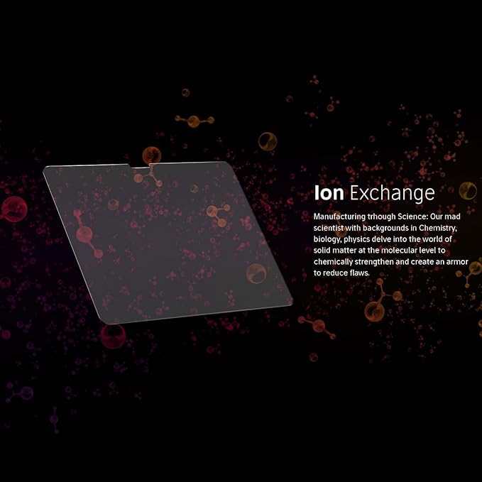 FLOLAB ONETIME NanoArmour Screen Protector for iPad Pro 13 Inch M4 2024 Tempered Glass, TruColor, Blue Light Blocker, No Blue Tint, Original Display Color, Ultra Clear, Easy Install, Durable