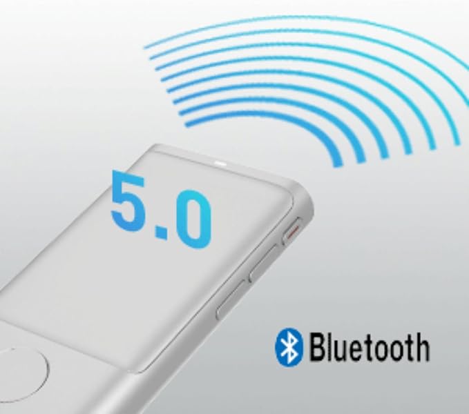 CheerTok Enhanced Design Bluetooth Touchpad Air Mouse Presentation Clicker, Wireless Presentation Remote with Red Laser Pointer for iPad, iPhone, Androids, Tablets, Mac, Windows