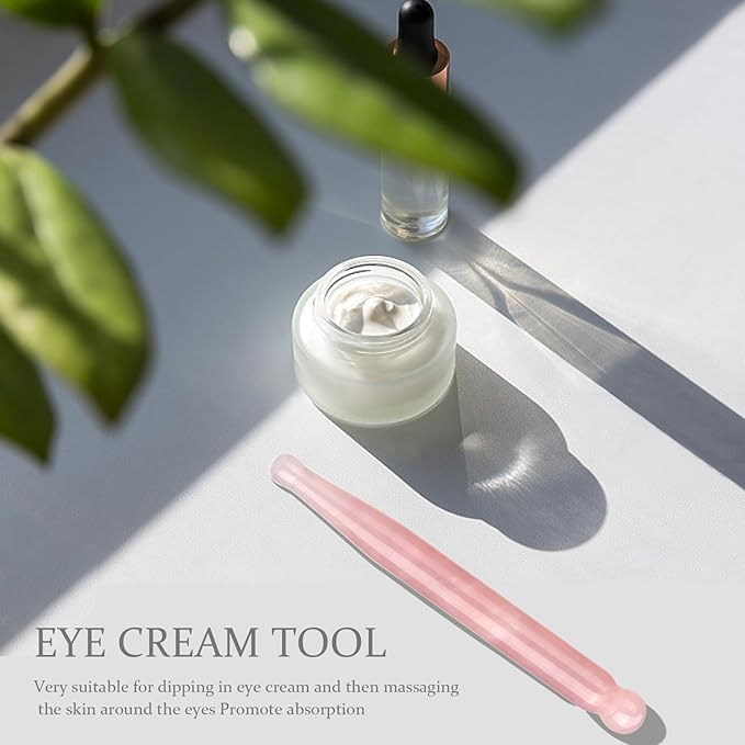 Acupressure Pen for Facial Skin Care-Deep Tissue 1Pcs Crystal Massage Tool-Point Massage Relief Pain Therapy Stone Tools Relaxing Trigger Self-Massage