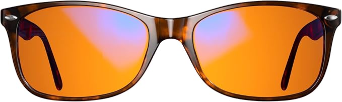 Swanwick Blue Light Blocking Glasses for Women, Men. Sleep Aid. Anti Eyestrain Headache for Computer, Gaming, TV, UV Glare