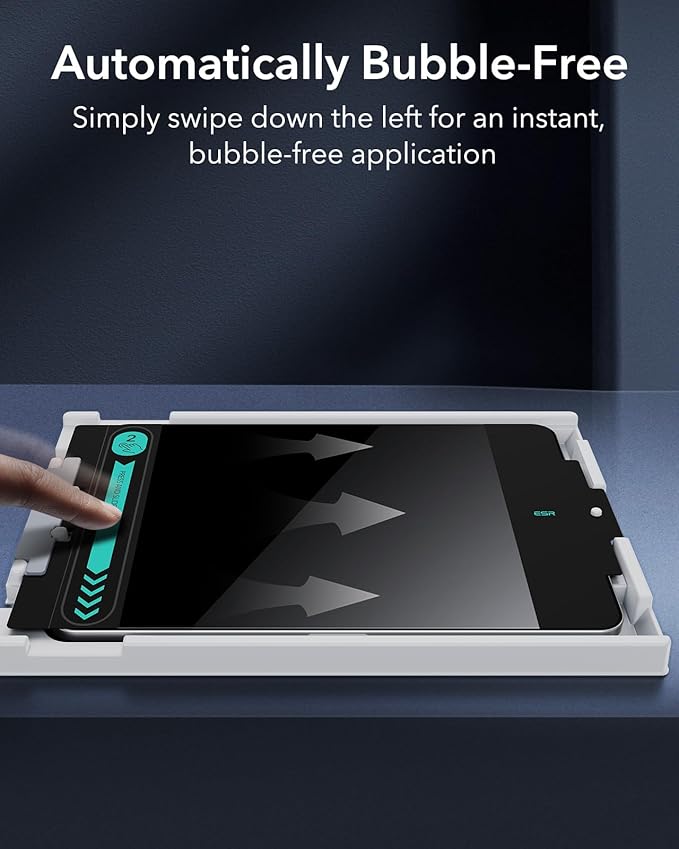 ESR for iPad Pro 11 Inch Screen Protector (2022/2021/2020/2018), iPad Air 5/4 Screen Protector, Tempered-Glass Film with Easy Application Tray, Scratch Resistant, HD Clarity, Armorite Series, 2 Pack