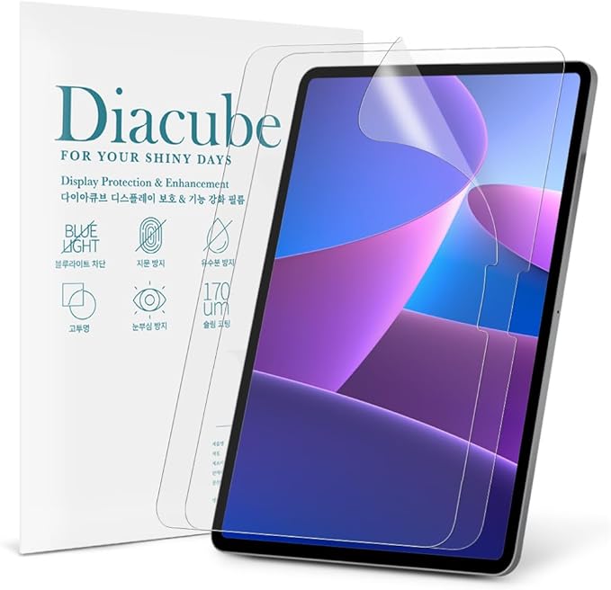 2-Pack Anti Glare Screen Protector with Blue Light Filter For Lenovo Xiaoxin Pad 2022 10.6" (P12 10.6" 2022), Anti-Glare Matte PET Film, Anti-Fingerprint, High Touch Sensitivity, Easy Installation