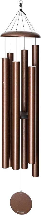 Corinthian Bells by Wind River - 65 inch Copper Vein Wind Chime for Patio, Backyard, Garden, and Outdoor Decor (Aluminum Chime) Made in The USA