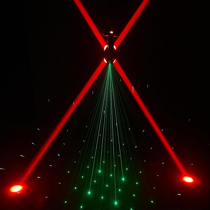 PartyLights 100W Moving Head Light with Beam Effect Scan, Sound Activated for Weddings & Live Events