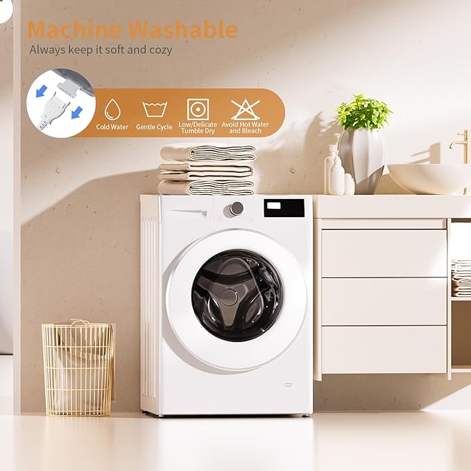 24"x33",Weighted Heating Pad for Back Pain Relief, XXL Large Size Electric Heating Pad for Neck and Shoulders,Neck Heating pad,Warm Christmas Gifts,4 Heat Settings,Auto-Off, Machine Washable,Red