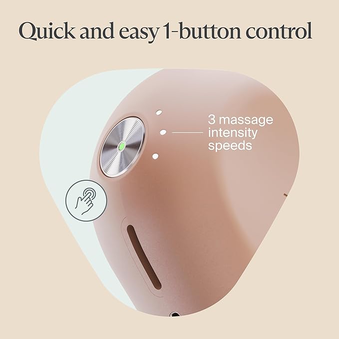 TheraGun Mini (3rd Generation) by Therabody – Ultra-Portable Massage Gun and Travel Essential for Fast, Effective Pain and Tension Relief Anywhere (Desert Rose)