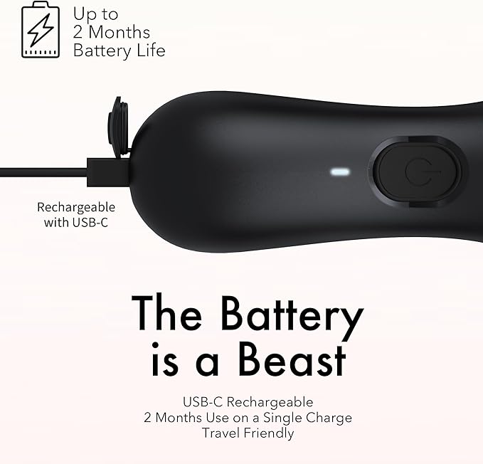 NågraCoola Electric Facial Cleansing Brush – Rechargeable Waterproof Face Scrubber for Women & Men, 2 Brush Heads for Deep Pore Cleansing & Gentle Exfoliation, 3 Speeds, Auto-Timer