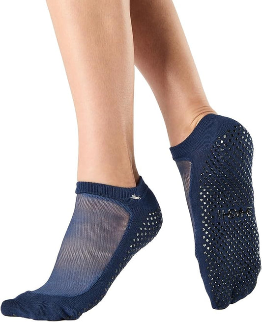 SHASHI Mesh Socks for Women – Stylish, Full-Coverage Non Slip Socks for Barre, Yoga and More