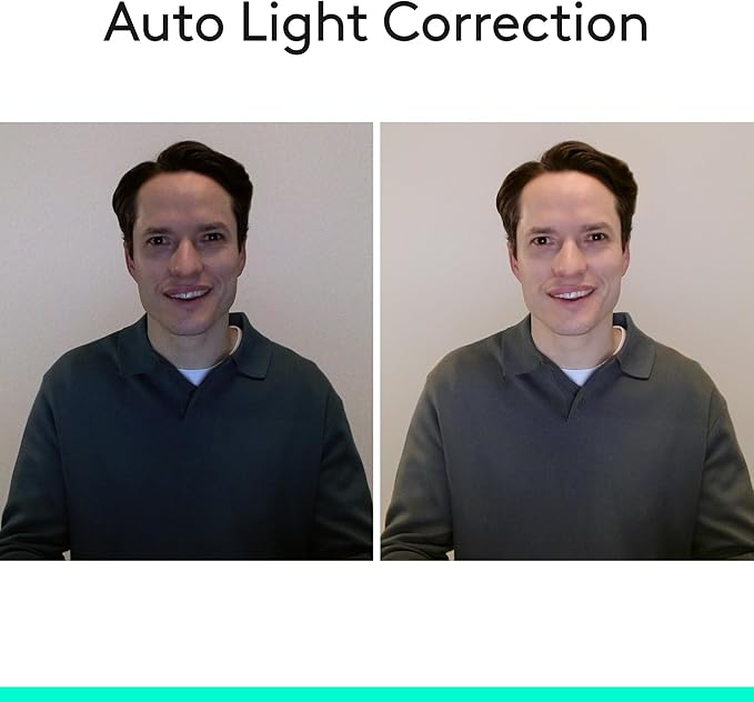 Logitech C920x HD Pro Webcam, Full HD 1080p/30fps Video, Clear Audio, HD Light Correction, PC Camera Webcam, Works with Skype, Zoom, Facetime, PC, Laptop, Mac, Tablet - Black