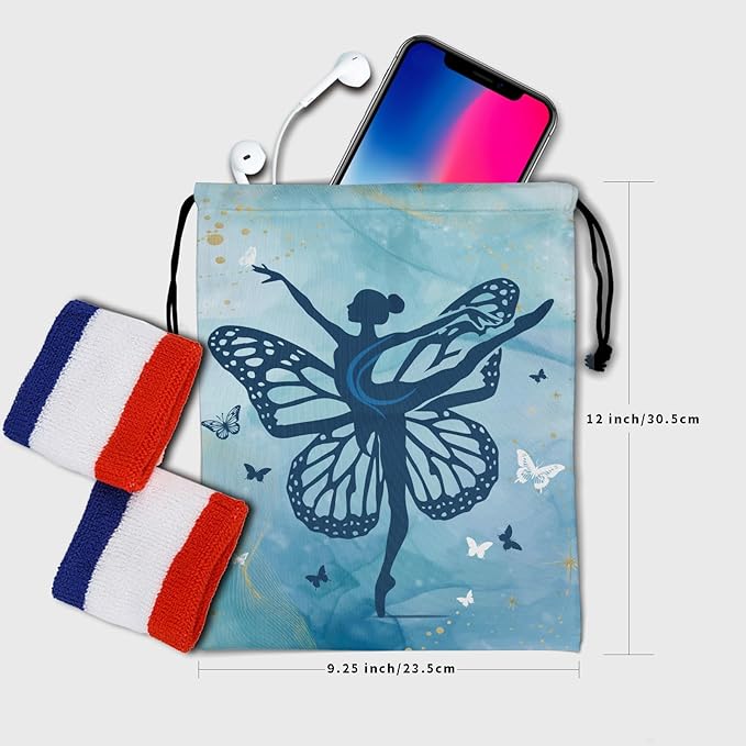 Gymnastics Grip Bag for Gymnasts Gymnastic Drawstring Bag Gym Athlete Bag