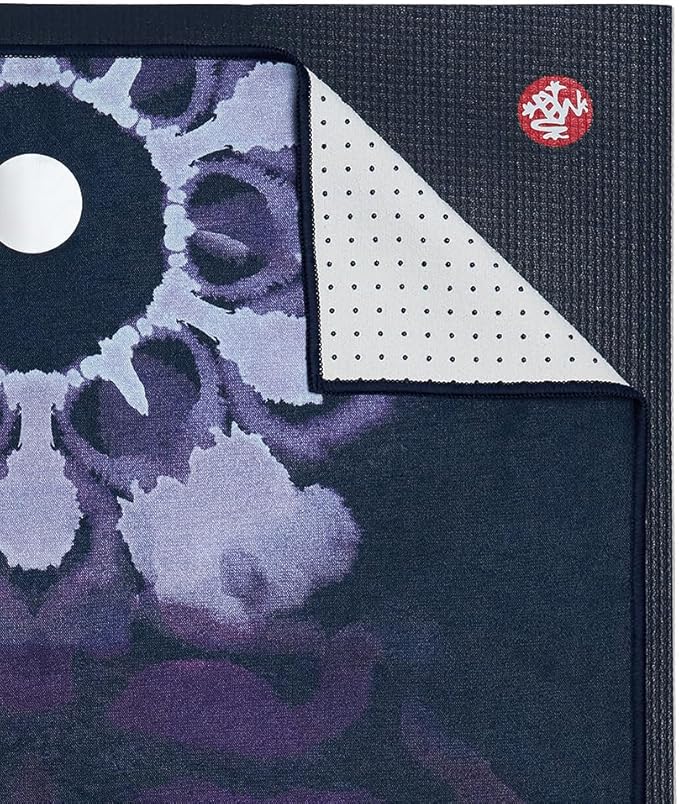 Manduka Yogitoes Hot Yoga Mat Towel - 71" | Moisture Activated Grip | Patented Silicone Nubs | Highly Absorbent, Durable & Easy Care | Made from Recycled Materials | 71 x 24 Inches