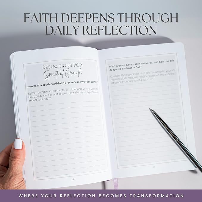 Gratitude & Prayer Journal for Women | 90-Day Christian Devotional with Bible Verses, Guided Prompts, Daily Reflections, Affirmations & Prayer Tracker | Faith-Based Journal for Spiritual Growth