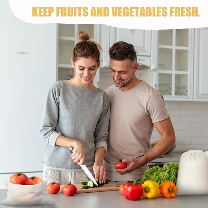 Tatuo 50 Pcs 10 x 12 Inches Muslin Cotton Drawstring Bags Canvas Linen Sachet Bag Reusable Empty Gift Pouch for Party Home Supplies