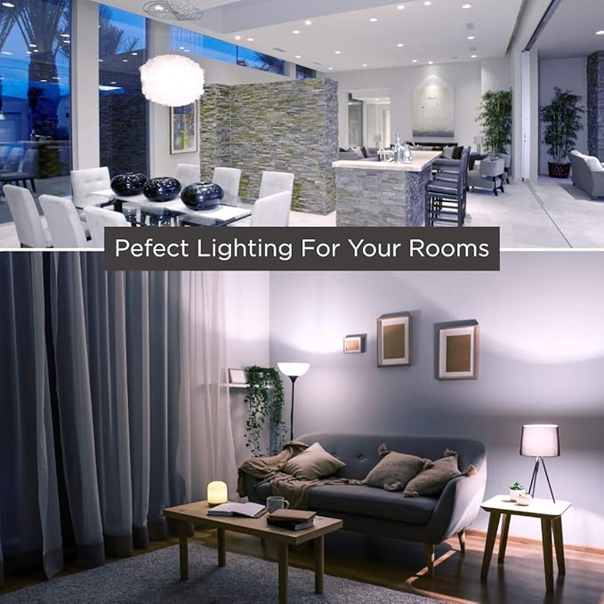 GoodBulb LED Light Bulbs | 10 Watt (60 Watt Equivalent) | Daylight Color 5000K | 25,000 Hours | Non-dimming | E26 Base | A19 Shape | Standard Household Bulb | Pack of 6 Bulbs