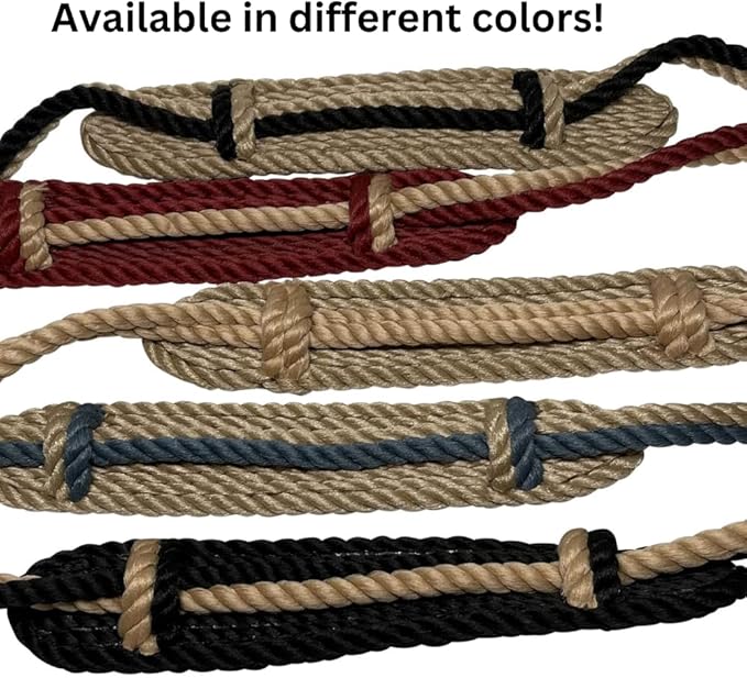 Nomadic State of Mind Yoga Mat Carrier | Durable Woven Rope | Adjustable Strap for Carrying | Exercise Mat Sling