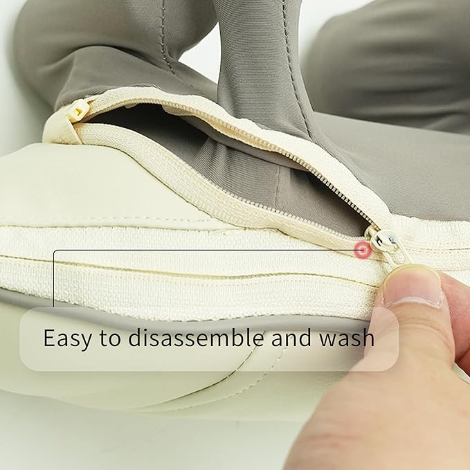 Wireless Shoulder Massager, Soothing Heat Shiatsu Massager Pillow for Neck, Traps, Back Pain, Gifts for Men, Women, Mom, Dad