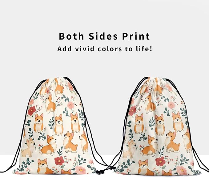 Nerxy Pet Gymnastics Grip Bag Dog Cat Drawstring Grip Bags Puppy Shoe Bag Gym Storage Pouch