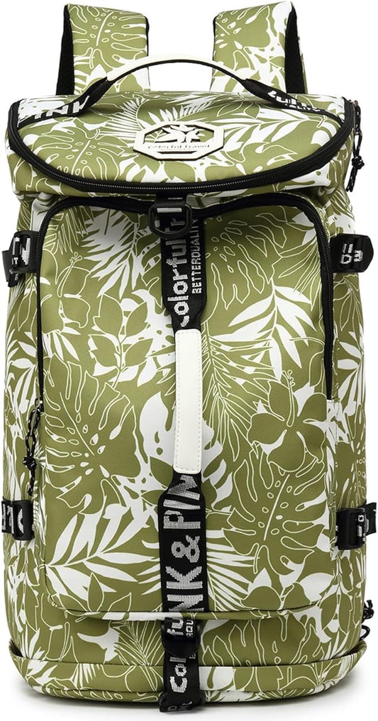 gym duffel bag backpack wrestling bag with shoe compartment 4 kinds of back method waterproof sports walking laptop