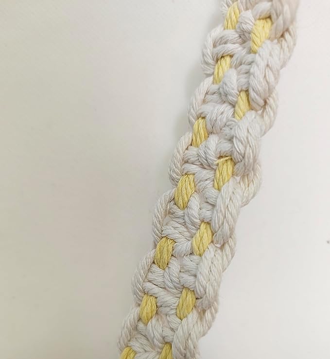 kiido Macrame Yoga Mat Carrying Strap [MAT NOT Included], Hand Woven Multi-use Strap/Carrier for Your Yoga Mat, Exercise Mat