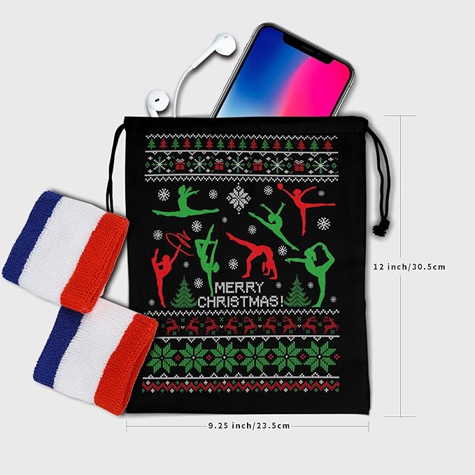 Gymnastics Grip Bag for Gymnasts Gymnastic Drawstring Bag Gym Athlete Bag