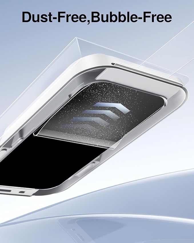 SMARTDEVIL 2 Pack for iPhone 14 Pro Privacy Screen Protector, Military Grade Shatterproof, 9H Hardness, Anti-Spy Tempered Glass, Fast & Easy Instlltion, Case Friendly