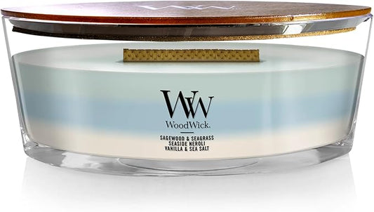 WoodWick Ellipse Candle Oceanic Trilogy 16 oz.