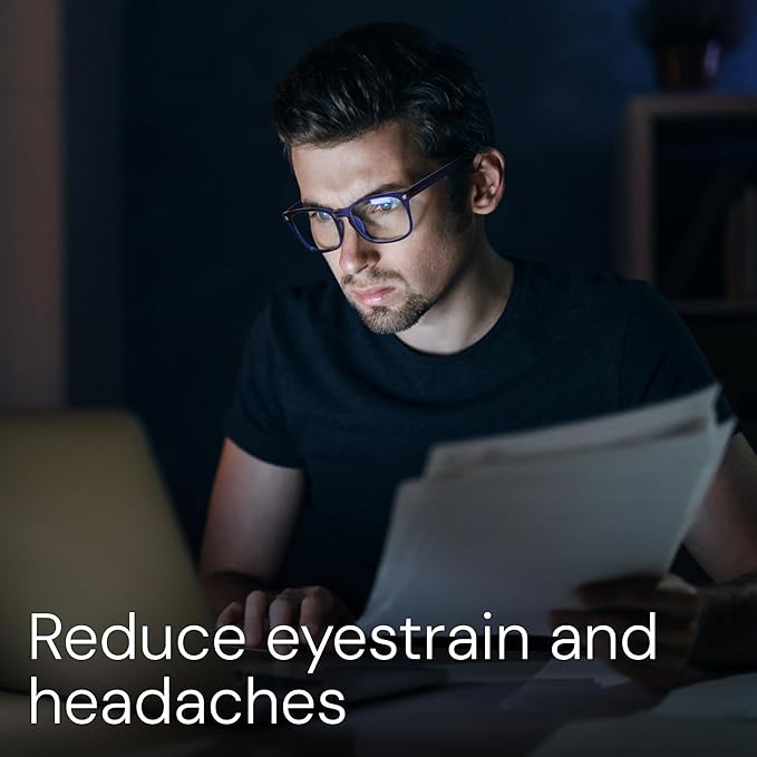 DreamGaze 99.9% Blue Light Blocking Glasses for Better Sleep - Anti Blue Light Glasses Men - Premium Computer Gaming Glasses