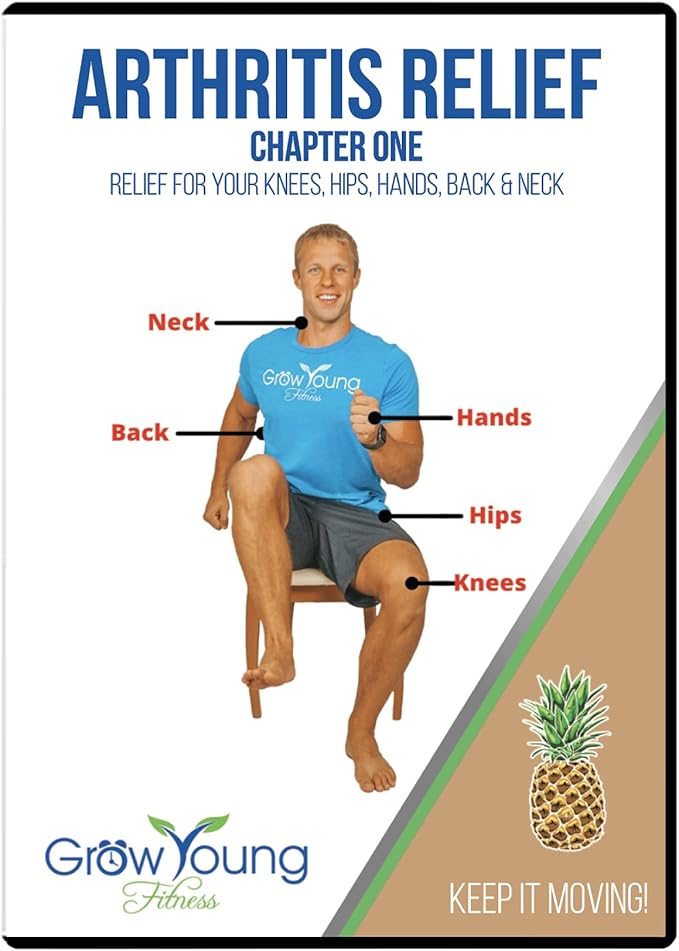 Grow Young Fitness Chapter One Exercise DVDs for Seniors - Low Impact Workouts from Home - Simple, Safe, Effective Workout DVD for Elderly