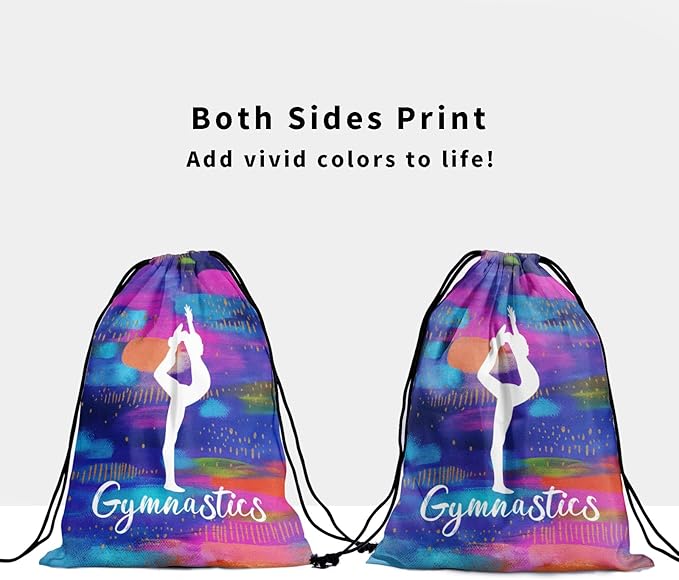 Gymnastics Grip Bag for Gymnasts Gymnastic Drawstring Bag Gym Athlete Bag