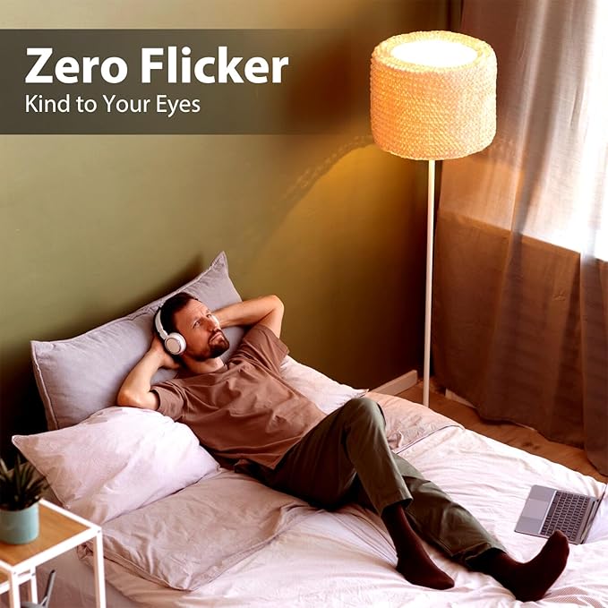 dalattin 24 Pack LED Bulbs Soft Warm 2700K, 100 Watt Equivalent A19 Standard Bulbs, E26 Base, 1500 LM, Efficient 15W Energy Saving, Non-Dimmable, 80+ CRI, 120V, UL Listed, for Living Room, Office