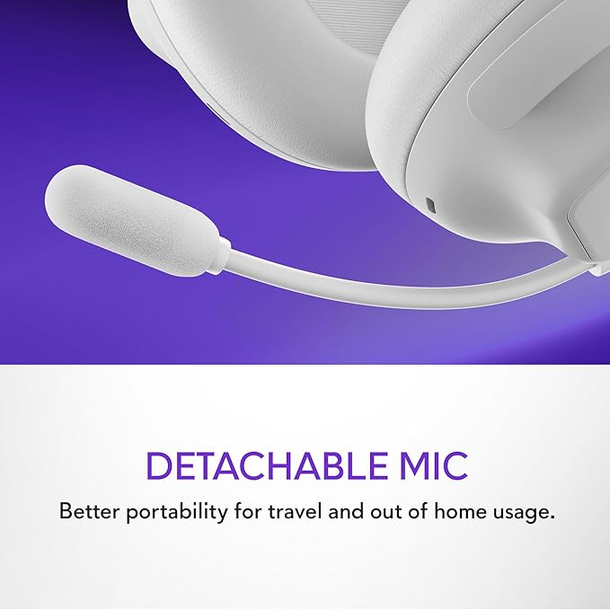 Alienware Pro Wireless Gaming Headset - Wired/Wireless, Bluetooth 5.3, 15 Minute Fast Charging, Audio Output 20 Hz, Battery Talk Time (ANC on) Up to 24 Hrs (Bluetooth), Lunar Light