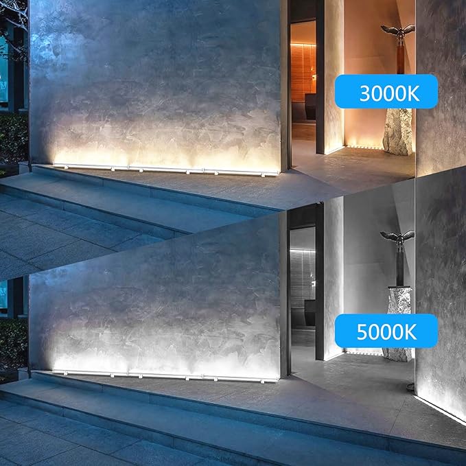 Wall Washer Lights Bar Outdoor,3000K Sign Lighting Wall Wash Outside 36W Linear Outdoor Landscape Light 38.9 Inches with US Plug 120V for Advertising Billboards,Building Commercial Lighting