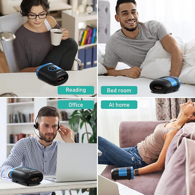 QUINEAR Hand Massager - Cordless Hand Massager with Heat and Compression for Arthritis, Carpal Tunnel and Stiff Joints - Gifts for Women Men - FSA-HSA