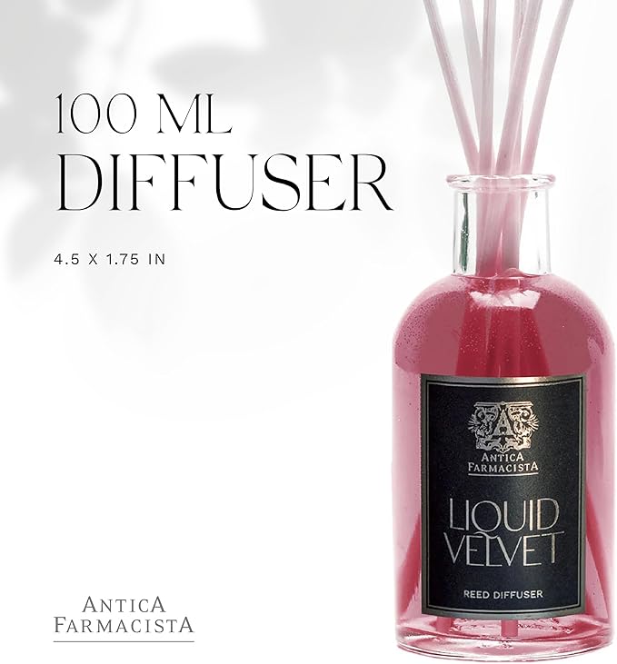 Antica Farmacista Home Ambiance Diffuser,Liquid Velvet, 3.4 Fl Oz