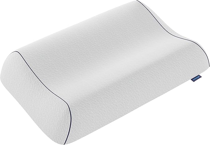 Technogel Anatomic Cooling Gel Pillow – Dual-Height Cervical Spine Support, Memory Foam Base, Washable Cover, Side & Back Sleepers