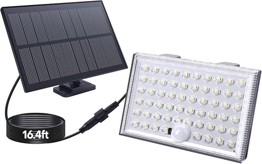 Motion Sensor Light Outdoor, with 3 Modes, Solar Lights Outdoor Waterproof from Dusk to Dawn, Suitable for Courtyards, Terraces(Garage-1pack)