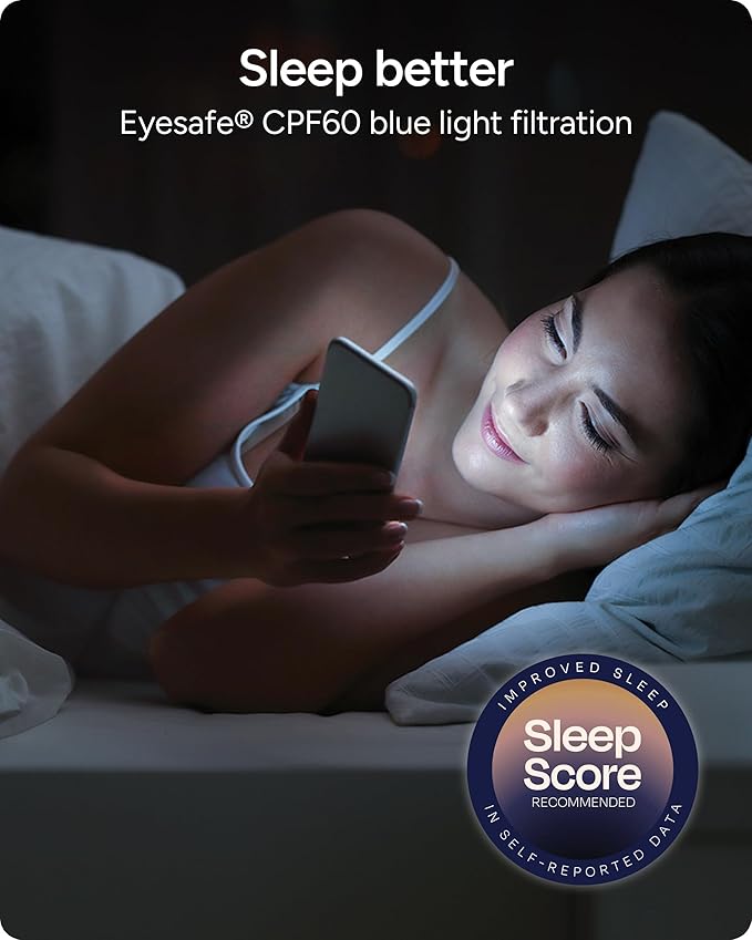 ZAGG XTR5 Screen Protector for iPhone 17 Pro - Glass, Blue Light Protection, 11X Stronger, Eyesafe CPF60 Tech, Anti-reflective Tech, Vibrant Color & Touch Sensitive Tempered Glass, Easy To Install