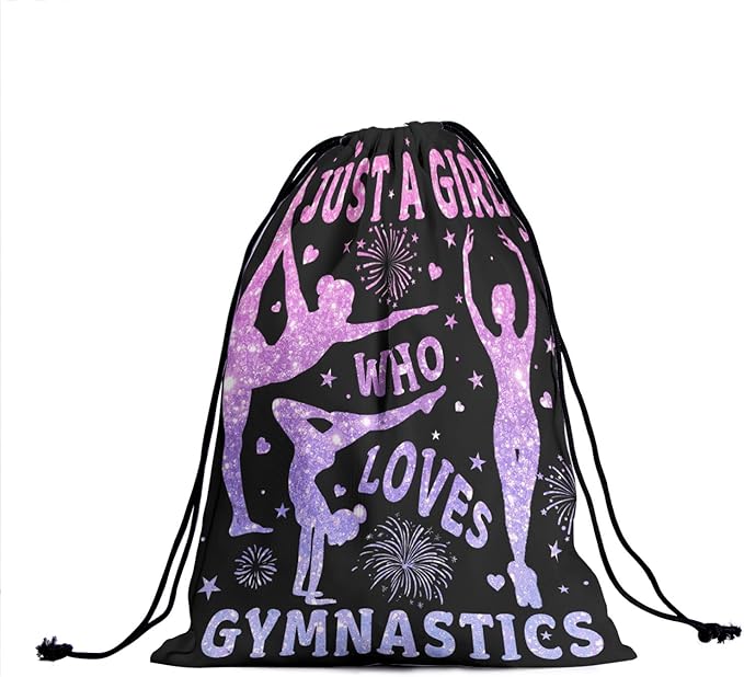 Gymnastics Grip Bag for Gymnasts Gymnastic Drawstring Bag Gym Athlete Bag