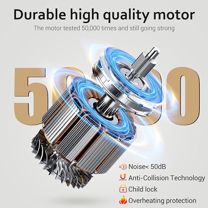 farexon 55 x 24 inch Standing Desk Electric Adjustable Height with Charging Station, Stand up Desk with Oversized Mouse Pad, Ergonomic Curved Workstation, 4 Caster, 4 Preset Heights Easy to Set（Brown