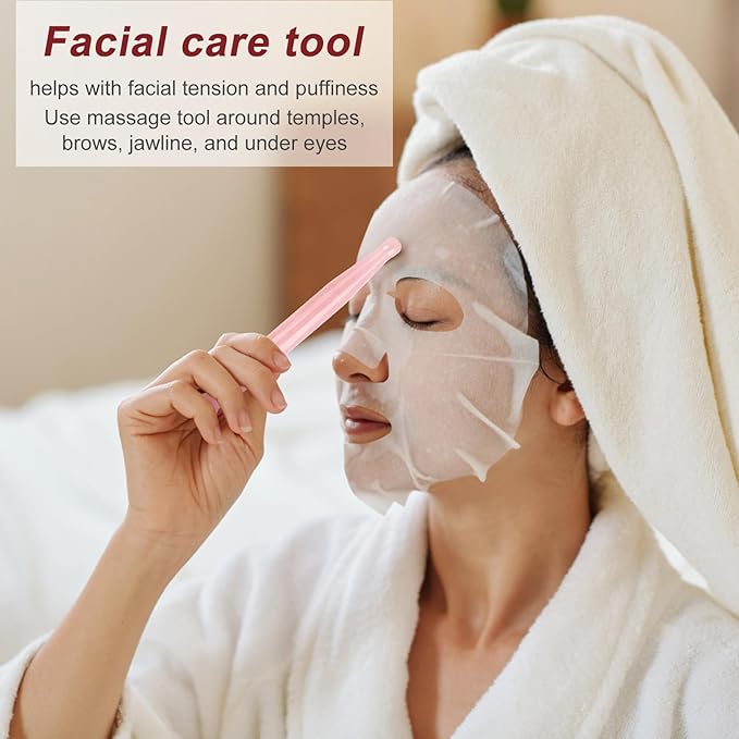 Acupressure Pen for Facial Skin Care-Deep Tissue 1Pcs Crystal Massage Tool-Point Massage Relief Pain Therapy Stone Tools Relaxing Trigger Self-Massage