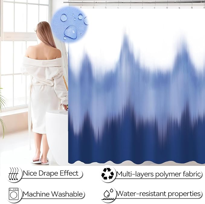 iMucci Bathroom Accessories Bathroom Sets with Shower Curtain, Bath Towel Set, Trash Can, Toilet Brush, Soap Dispenser, Bathroom Accessories Set Complete