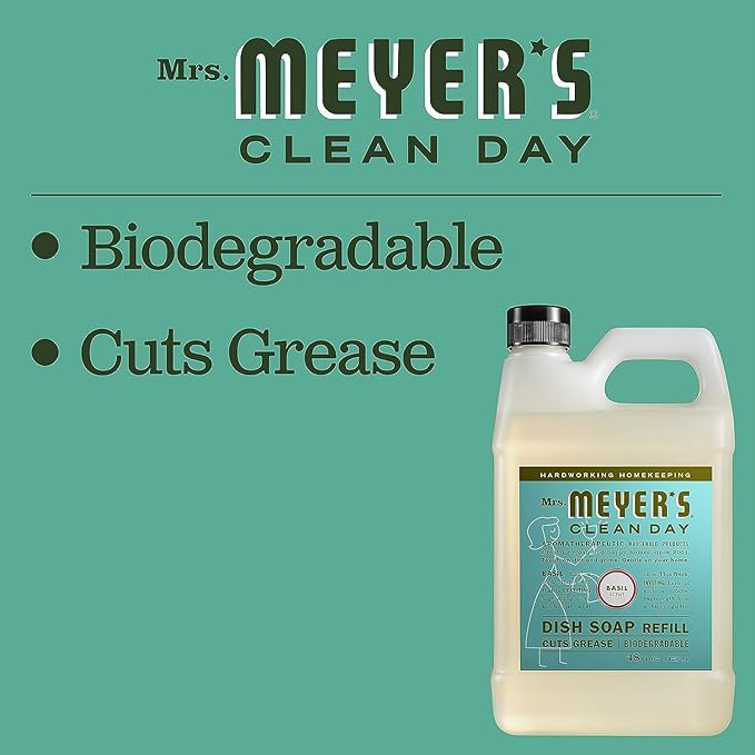 Mrs. Meyer's Dish Soap Variety Pack Scent 1 Dish Soap, 1 Dish Soap Refill, 1 CT