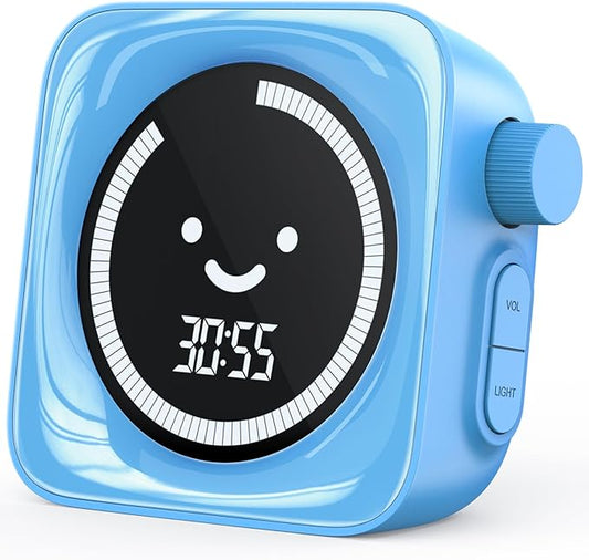Visual Timer for Kids, 99 Minute Digital Cute Kids Visual Timer Classroom Timer for Homeschool Supplies Study Teaching Time Management Tool Countdown Timer