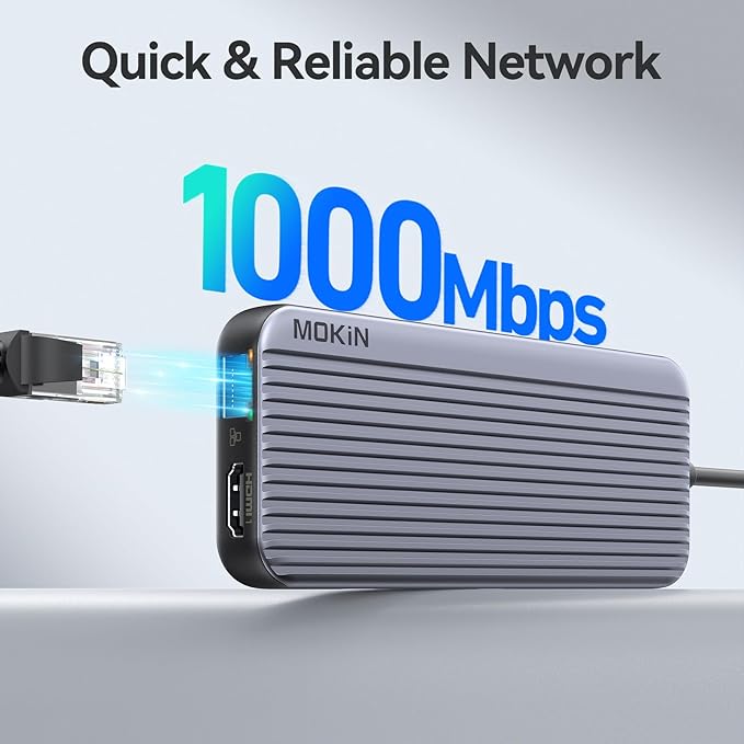 USB C Docking Station,9-in-1 Laptop Docking Station Dual Monitor,USB C Hub Multiport Adapter Triple Display with 2 HDMI,USBC Video,10Gbps USB 3.1,100W PD,Ethernets,Laptop Dock for HP/Dell/ASUS